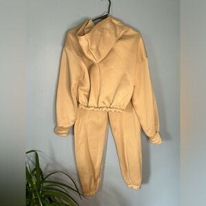 Matching Sweatsuit in nude